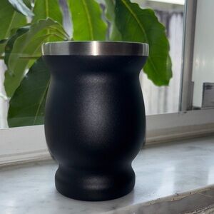 BALIBETOV Yerba Mate tea coffee Black Stainless Steel Tumbler cup Mug Camping